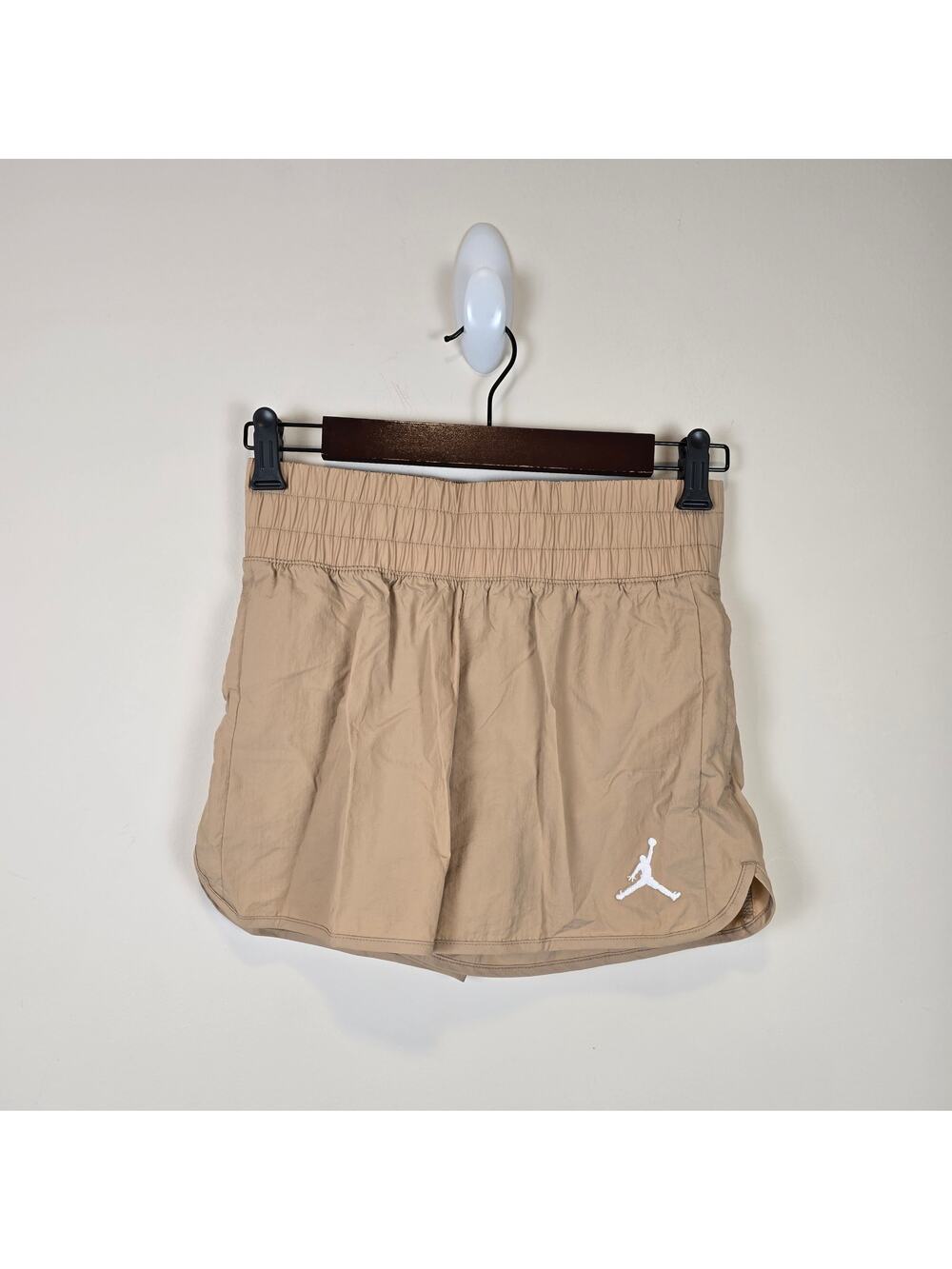 Jordan Girls Size L/12-13 Years Jumpman High Flying Shorts Legend Medium Brown